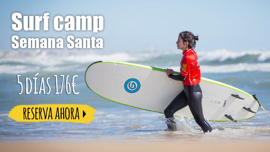 Apúntate al Surf camp Semana Santa — 5 días por 176€ —