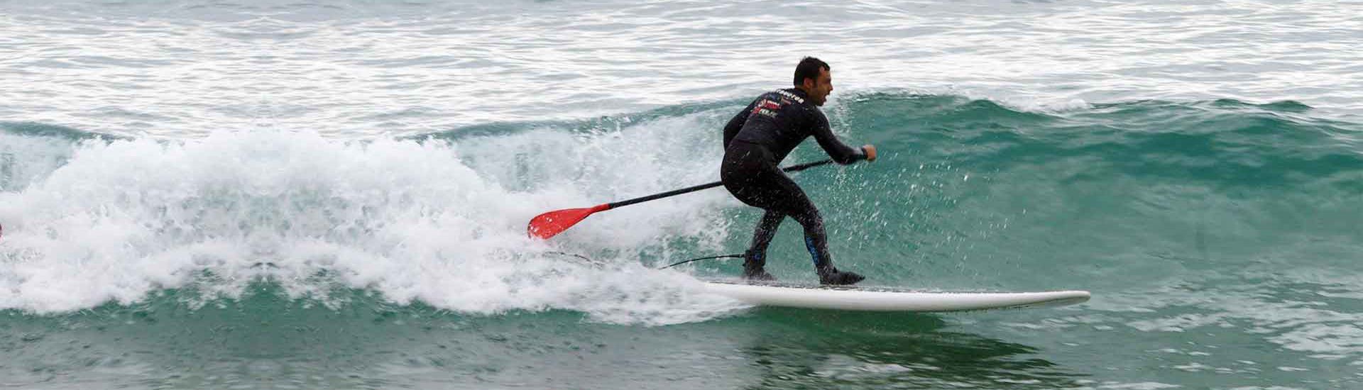 Paddle Surf en olas